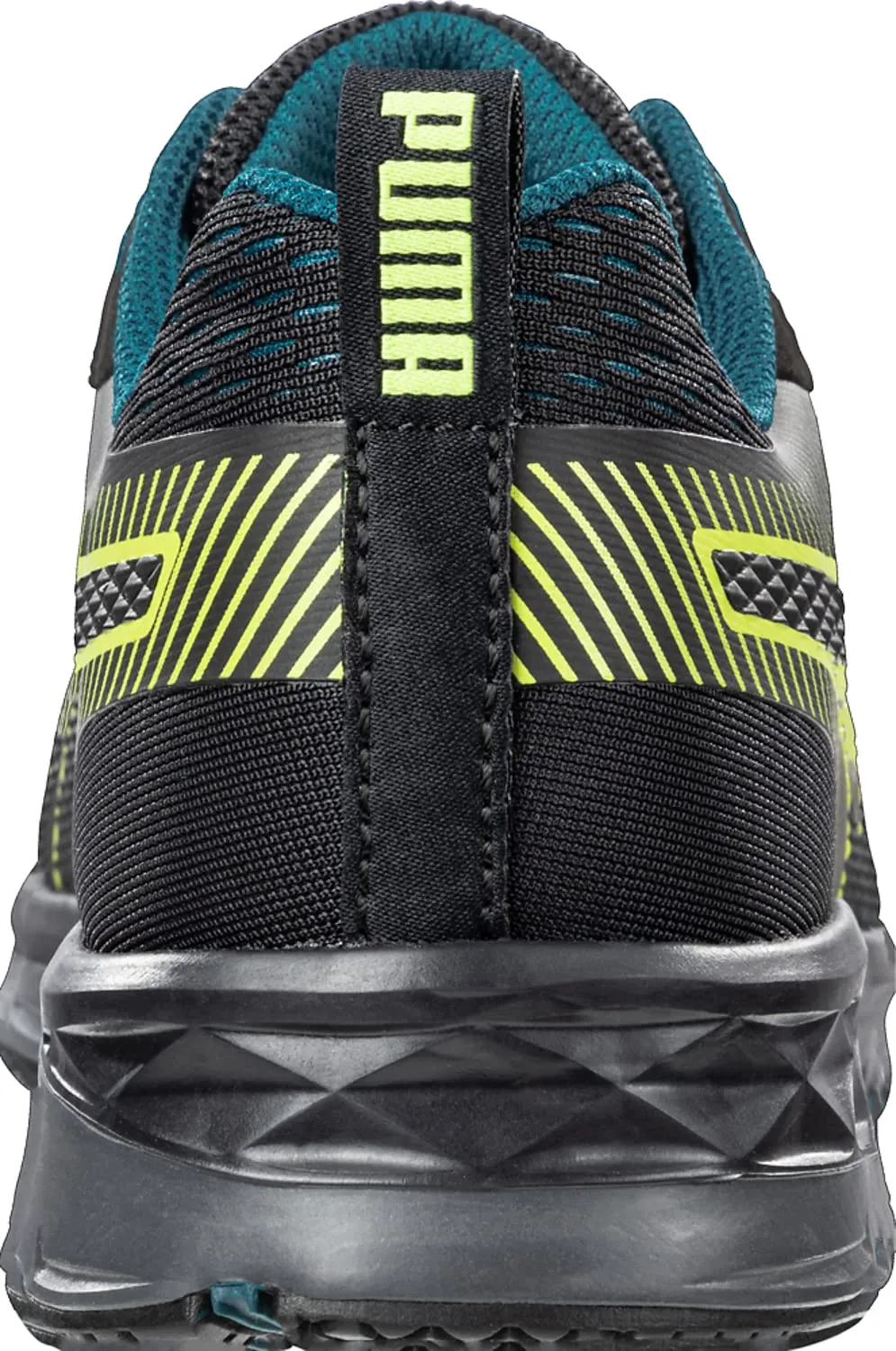 PUMA Women's Fuse Knit Low Industrial Shoe, Blue-Grey, 6