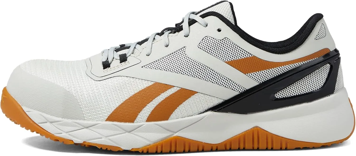 Reebok Men's Rb3322 Nanoflex Tr Work Construction Shoe Beige Safety
