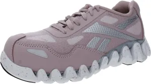 Reebok Women's Rb151 Zig Pulse Work Construction Shoe Pink Safety