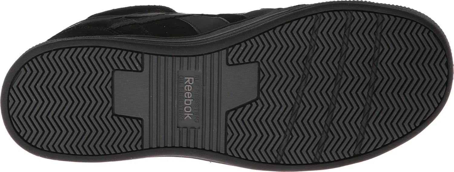 Reebok Work Men's RB1735 Dayod Safety Toe Skateboard Work Shoe Black