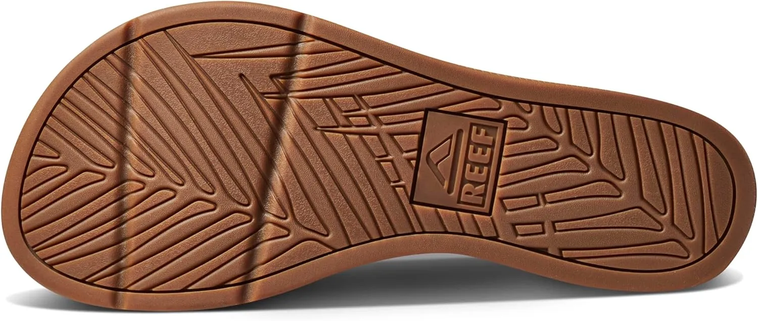 REEF Santa Ana Men's Flip Flop, Arch Support, Water Friendly, Non Marking Outsole