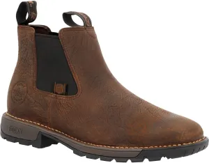 ROCKY Legacy 32 Twin Gore Western Boot Size 10.5(M) Dark Brown