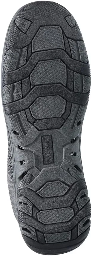 RocSoc Men's Summer Barefoot Woven Fabric Water Sport Aqua Shoes | Breathable, Speed Laceup, Quick Dry Athletic Beach Footwear for Kayaking Fishing Driving Yoga Walking