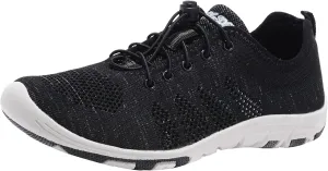 RocSoc Men's Summer Barefoot Woven Fabric Water Sport Aqua Shoes | Breathable, Speed Laceup, Quick Dry Athletic Beach Footwear for Kayaking Fishing Driving Yoga Walking