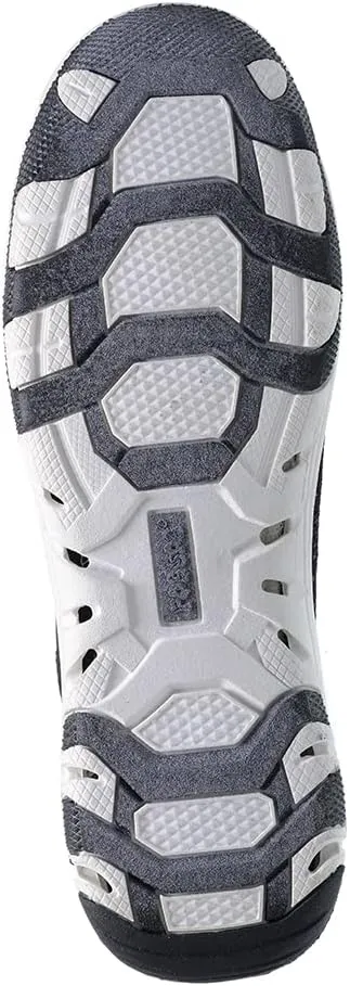 RocSoc Men's Summer Barefoot Woven Fabric Water Sport Aqua Shoes | Breathable, Speed Laceup, Quick Dry Athletic Beach Footwear for Kayaking Fishing Driving Yoga Walking