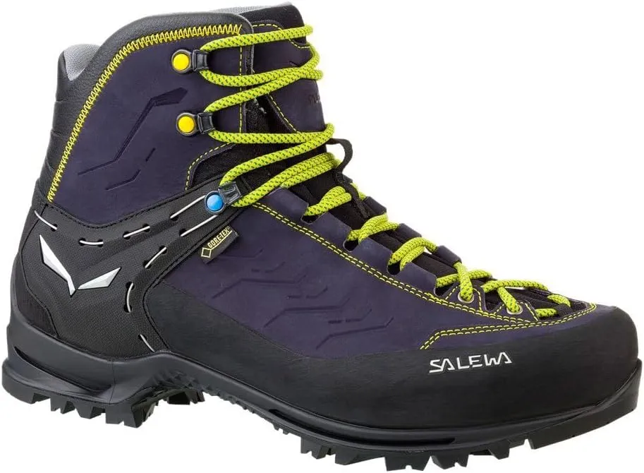 Salewa Men's Rapace GTX Mountaineering Boot | Mountaineering, Alpine Climbing, Alpine Trekking | Gore-Tex Waterproof Breathable Lining, Crampon Compatible, Durable Nubuck Upper