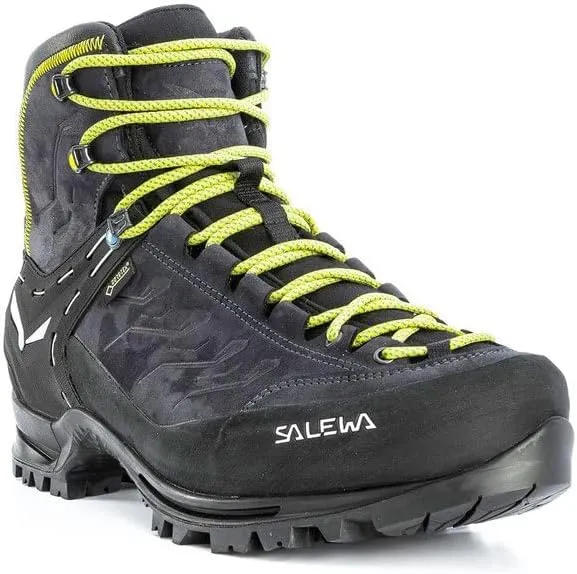 Salewa Men's Rapace GTX Mountaineering Boot | Mountaineering, Alpine Climbing, Alpine Trekking | Gore-Tex Waterproof Breathable Lining, Crampon Compatible, Durable Nubuck Upper