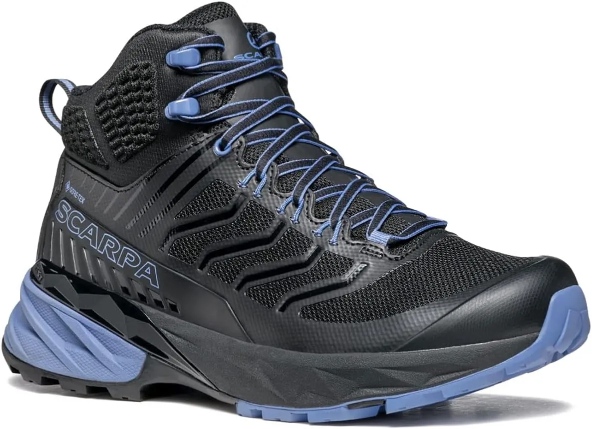 SCARPA Women's Rush Mid GTX Waterproof Gore-Tex Shoes for Hiking and Trail Running