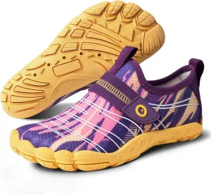 SEEKWAY Barefoot Water Shoes for Kids - Wide Toe Box and Quick-Dry Sand Shoes Toddler for Hiking Swim Beach Pool Kayak Sport Accessories, Camping Essentials Must-Haves for Boys Girls Sizes
