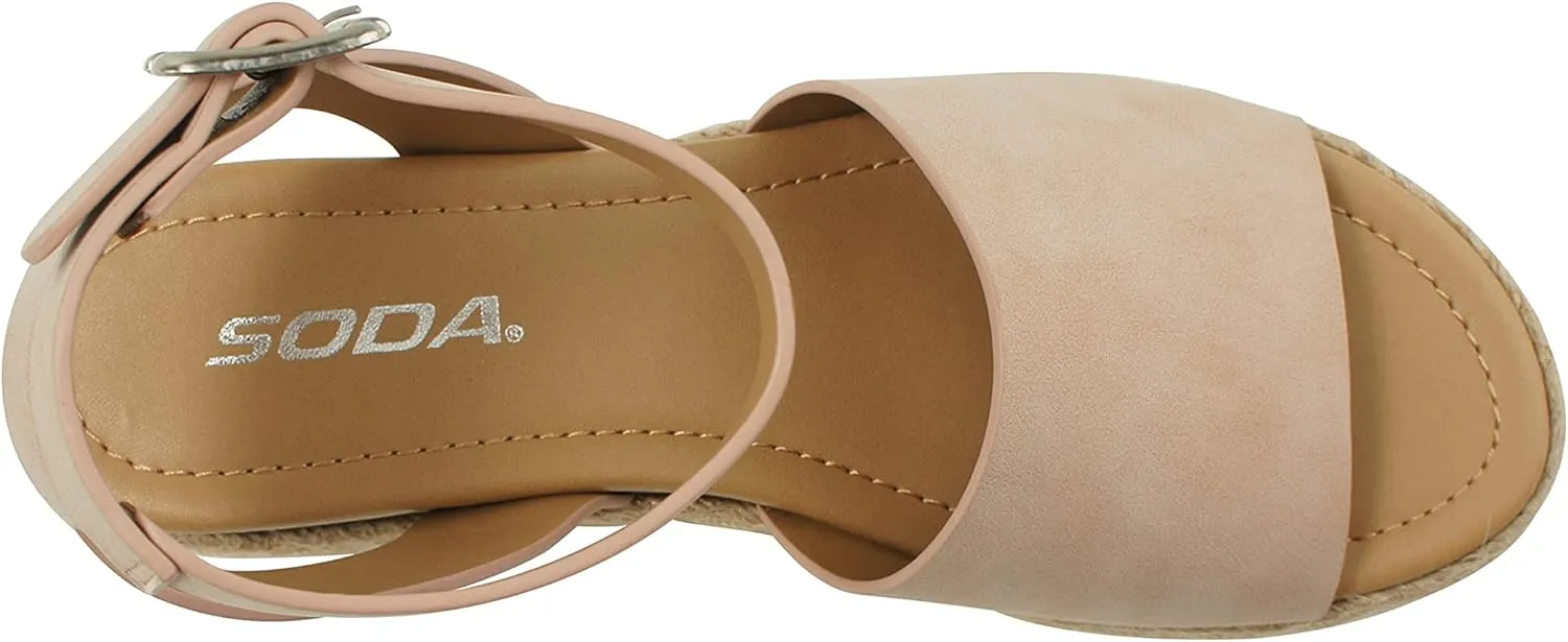 Soda womens Ankle Strap