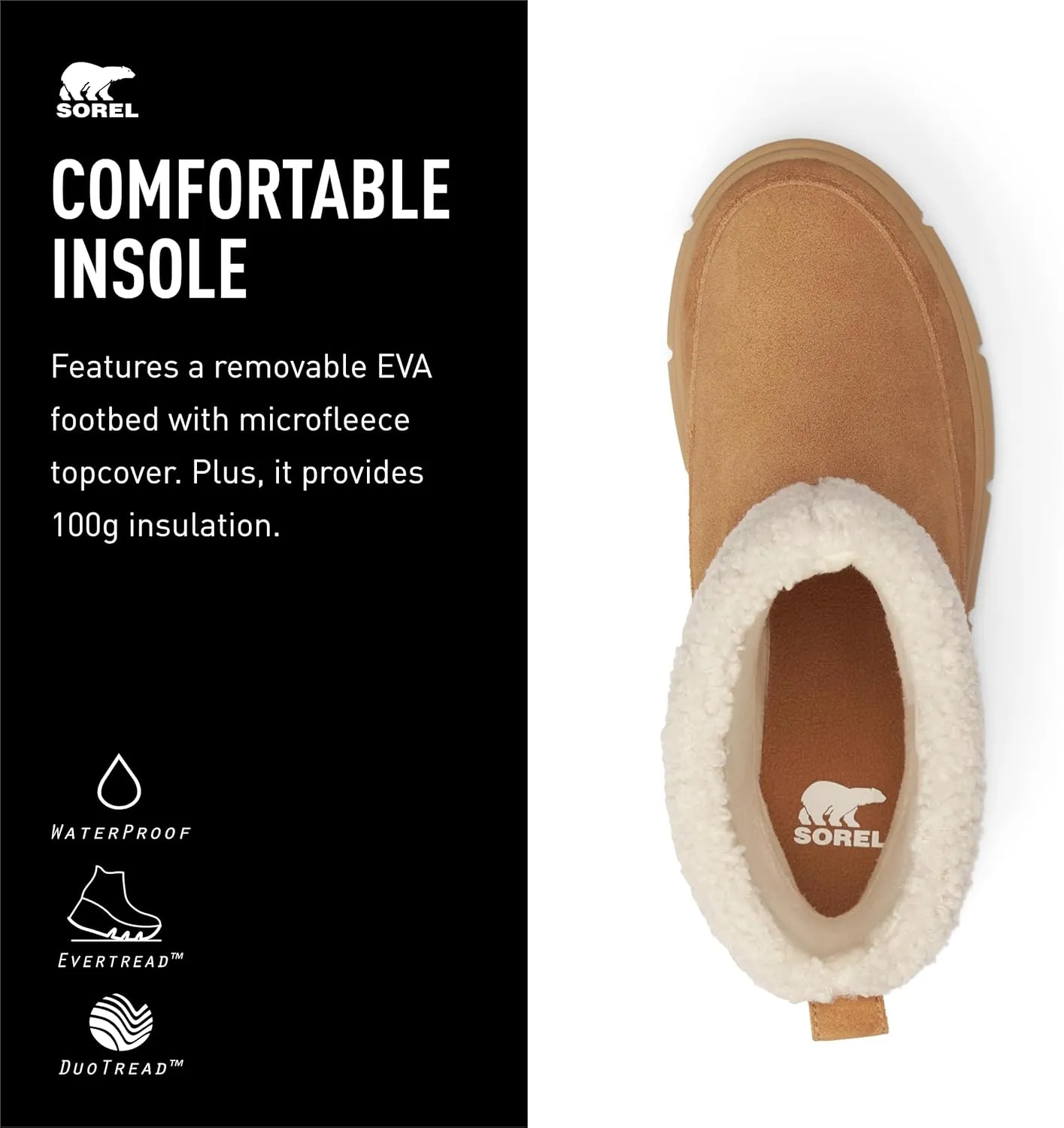 SOREL EXPLORER III SLIP-ON COZY WP