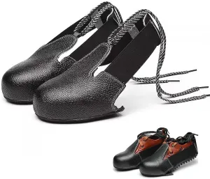 Steel Toe Shoe Covers for Men Women, Anti Smashing Safety Toe Caps No Slip Toe Guards for Workplace Industrial Protection