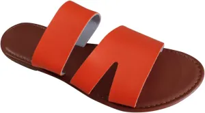 Summer Walking Slippers for Women Flat Casual Slip On Open Toe Sandals Comfortable Trendy Beach Shoes