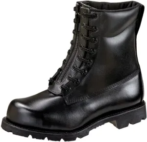 Thorogood 804-6446 Men's Station 8-inch Front Zip Oblique Steel Toe Boot Black
