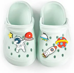Toddler Cute Garden Clogs Boys Girls Slip On Shoes Summer Lightweight Outdoor Slides Sandals Infant Children Beach Pool Shoes (Toddler/Little Kids)