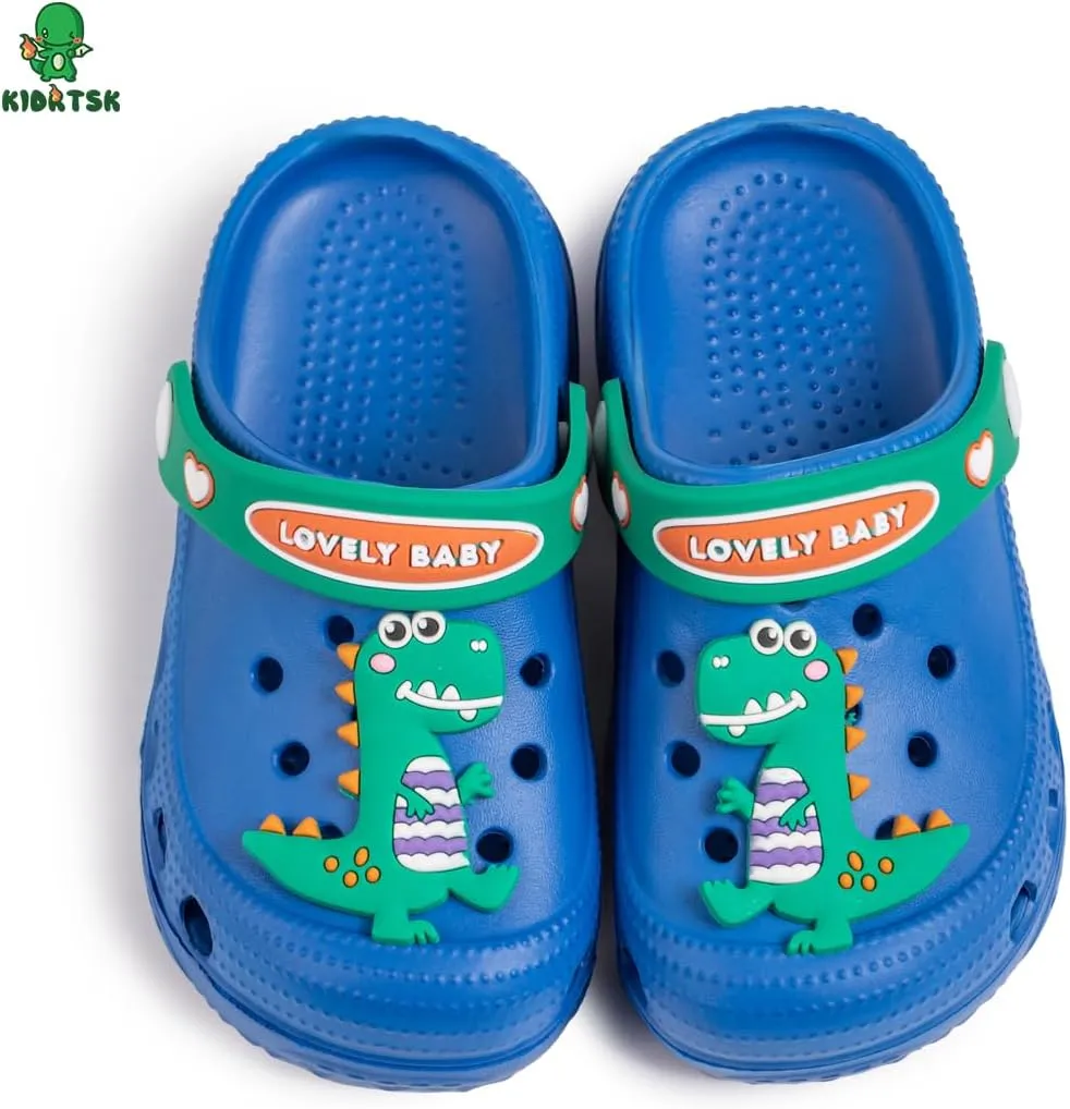 Toddler Kids Boys Girls Cute Garden Water Clogs Slip On Sandals Slides Lightweight Slipper Outdoor Summer Swimming Pool Infant Children Beach Pool Shoes