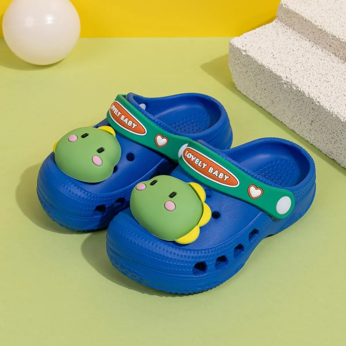 Toddler Kids Boys Girls Cute Garden Water Clogs Slip On Sandals Slides Lightweight Slipper Outdoor Summer Swimming Pool Infant Children Beach Pool Shoes
