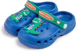 Toddler Kids Boys Girls Cute Garden Water Clogs Slip On Sandals Slides Lightweight Slipper Outdoor Summer Swimming Pool Infant Children Beach Pool Shoes