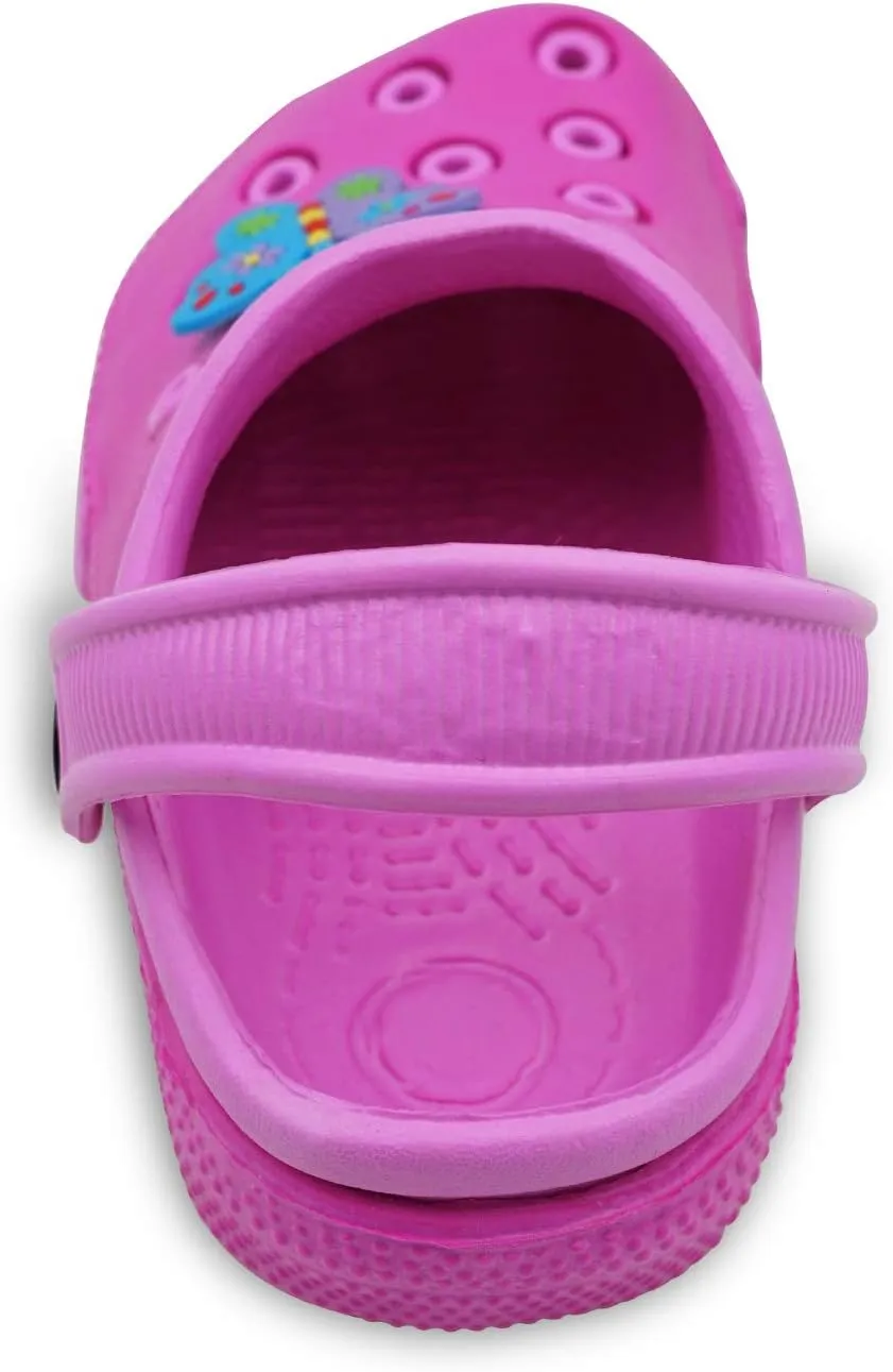 Toddler Little Kids Clogs Slippers Sandals, Non-Slip Girls Boys Clogs Slide Lightweight Garden Shoes Slip-on Beach Pool Shower Slippers