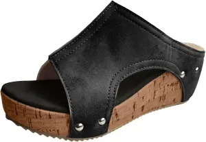 Wedge Sandals For Women Platform Wedge Sandals Open Toe Wedge Sandals Women Casual Dressy Summer Shoes Wide Width Sandals Women