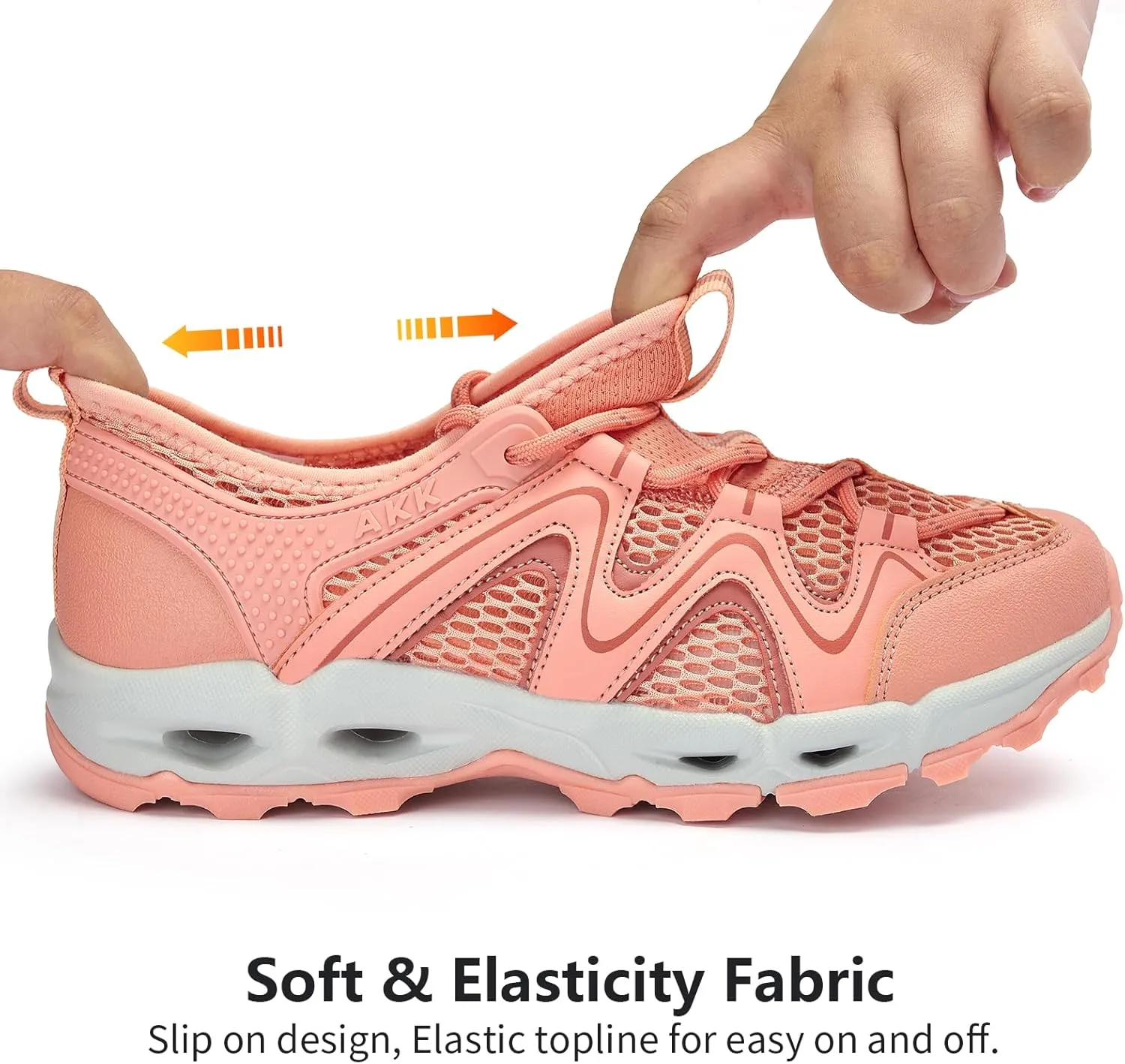 Womens Hiking Water Shoes - Multi-Purpose Quick Dry Sneakers Non Slip & Lightweight & Breathable for Outdoor Sport Travel Walking Tour Swim Beach