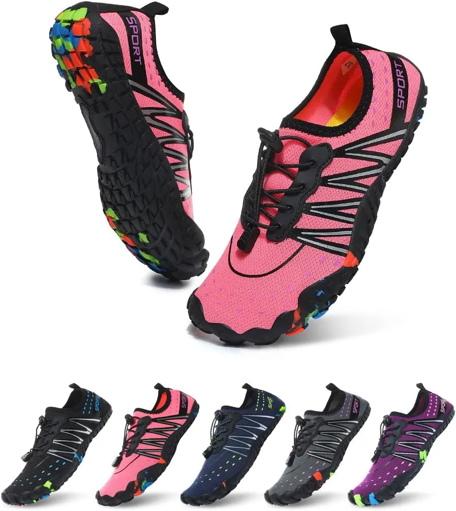 ziitop Water Shoes for Men Women Beach Barefoot Swim Rock Climbing Pool Shoes Socks, Anti-Slip Breathable Quick Dry Lightweight Slip-on, Outdoor Sport Hiking Walking Boating Fishing Diving Surfing