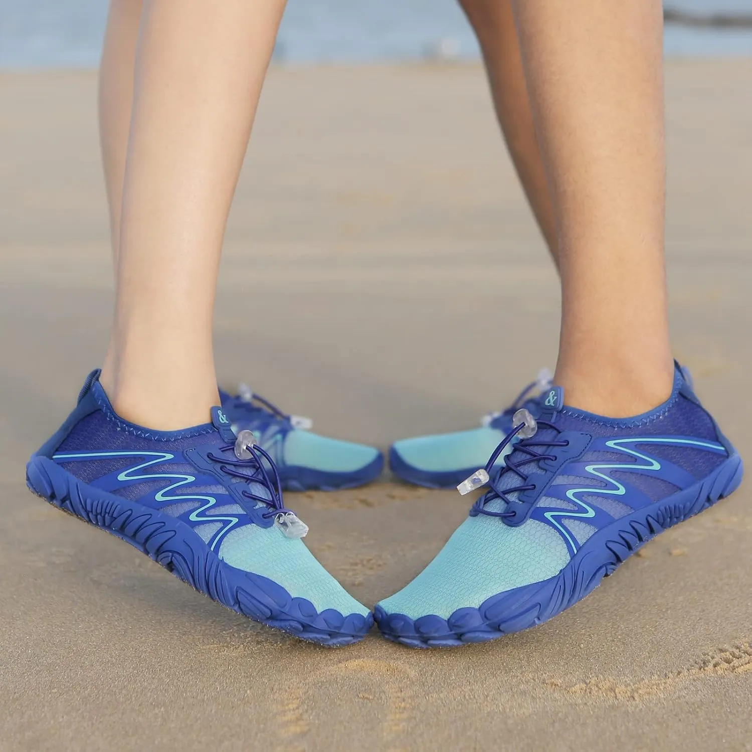 ziitop Water Shoes for Men Women Beach Barefoot Swim Rock Climbing Pool Shoes Socks, Anti-Slip Breathable Quick Dry Lightweight Slip-on, Outdoor Sport Hiking Walking Boating Fishing Diving Surfing